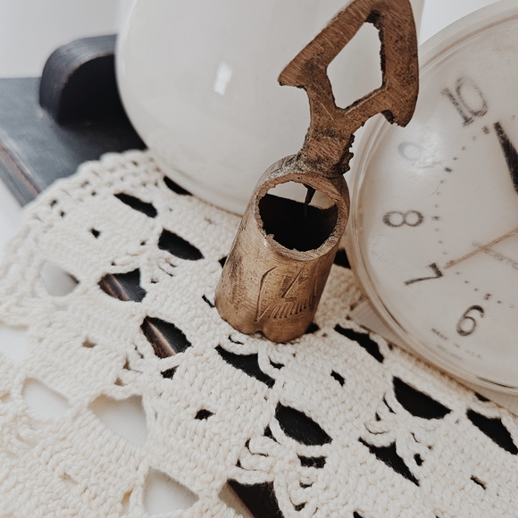 Vintage Single Brass Sarna Bell from India - Picture 6 of 9